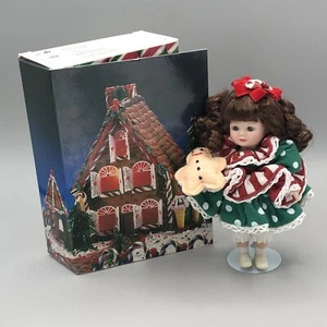 Marie Osmond 1997 Christmas Greeting Card Doll Limited Edition Gingerbread - Picture 1 of 9