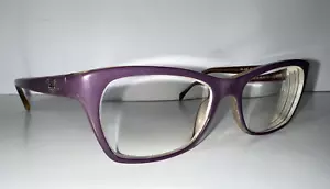 Authentic RAY-BAN FRAMES-ONLY - Women’s RB5298-5390 Purple/Transparent 53-17-135 - Picture 1 of 6