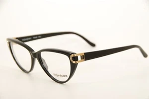 Vintage Authentic Yves Saint Laurent Glasses YSL 5006 Y505 Black 55mm Frames RX - Picture 1 of 7