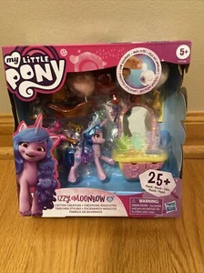 My Little Pony A New Generation Story Scenes Critter Creation Izzy Moonbow 3" - Picture 1 of 9