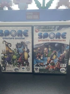 Spore Creature Creator  & Spore Galactic Adventures Expansion Pack - PC -MAC OS - Picture 1 of 4