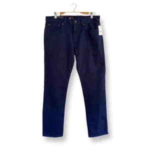 GAP Denim Herren Slim 33 x 32 Baumwollhose. Blau. Stretch. Mid Rise. Slim Leg Neu mit Etikett - Bild 1 von 7