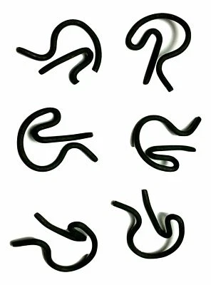 Shifter Rod Clips Ford Lincoln Mercury With Manual Transmission (Qty 6) #904BB - Imagem 1 de 2