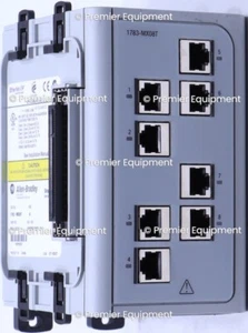 * ALLEN BRADLEY 1783-MX08T / A STRATIX 800 ETHERNET MANAGED SWITCH - Picture 1 of 5