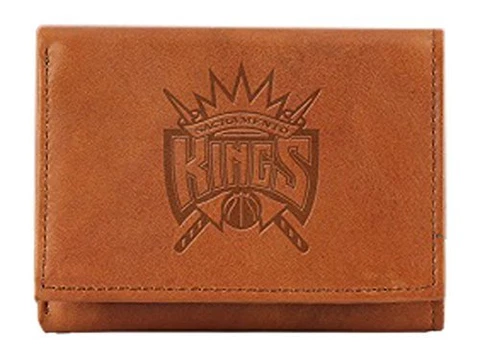 SACRAMENTO KINGS LEATHER WALLET Cover