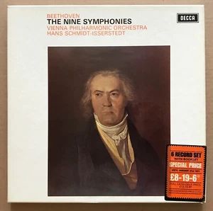 DECCA SXLB 6470-5 - SCHMIDT-ISSERSTEDT / VPO Beethoven THE NINE SYMPHONIES 6 LP - Bild 1 von 3