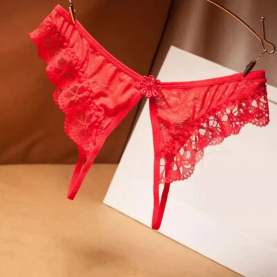 Женские трусики кружева цветочный промежности стринги нижнее белье белье белье трусиков трусы - Изображение 1 из 4