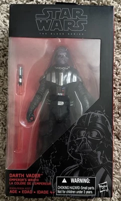 Hasbro Star Wars Serie Negra Walgreens Exclusivo Emperadores Ira Darth Vader Nuevo Foto 1 de 3