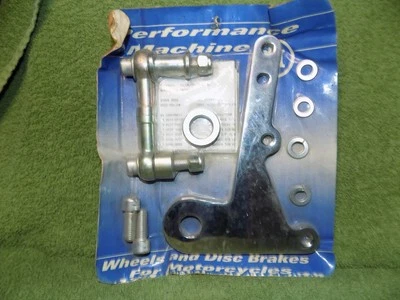 Performance Machine Motor Factory Front Left Caliper Bracket Harley Davidson new - Image 1 of 3