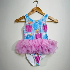 Rock Your Kid RYK Disney Princess Ever After Swimsuit Blue Pink Tutu 7 BNWT - Bild 1 von 11