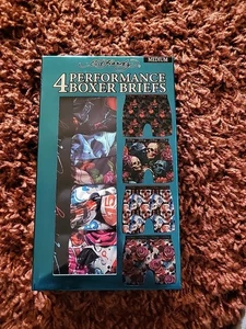 ED HARDY Performance Boxershorts 4er Pack Herren Medium Multicolor Tattoo Skull - Bild 1 von 4