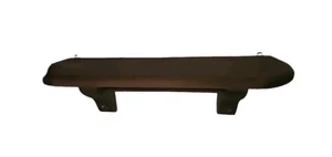 Vtg Wooden Wall Shelf, Brown In Color With Dowel Underneath - Picture 1 of 7