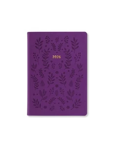 Letts 26-082169 Taschenkalender A6 Woodland 1Woche/2Seiten purple 2026 - Bild 1 von 1