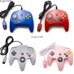 N64 Controller Video Game Gamepad Joystick Joypad Wired For Nintendo 64 Console - Picture 1 of 127