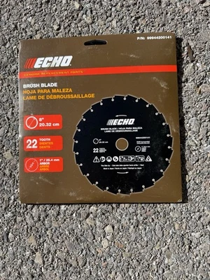 Echo Brush Cutter Circular Saw Blade 8" 22 Tooth 25mm Arbor 99944200141 - Image 1 of 4