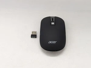 Acer OMR242 wireless mouse 2.4GHz USB receiver 1600 DPI slim for PC computer - Picture 1 of 13