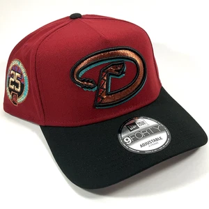 New Era Arizona Diamondbacks Red Bronze Exclusive 9FORTY AFrame Snapback Hat Cap - Picture 1 of 9