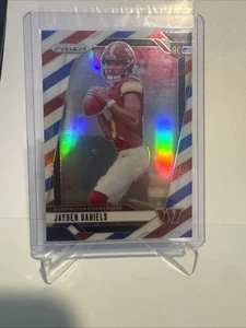 2024 Panini Prizm - Rookies Jayden Daniels #347 Red White & Blue Prizm (RC) - Picture 1 of 10