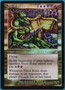 Nicol Bolas FOIL Time Spiral Timeshifted PLD Special CARD (405719) ABUGames