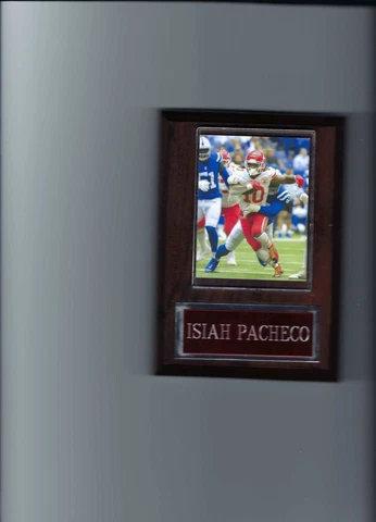 ISIAH PACHECO PLAQUE KANSAS CITY CHIEFS KC FOOTBALL NFL Cover