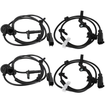 4 x Front +Rear ABS Speed Sensor For 09-2016 Chevrolet Traverse ALS1754 ALS2039 - Image 1 of 4