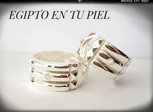 Anillo Atlante Atlantida 925 Sterling silver Atlantis Ring Geometria sagrada - Foto 1 di 5