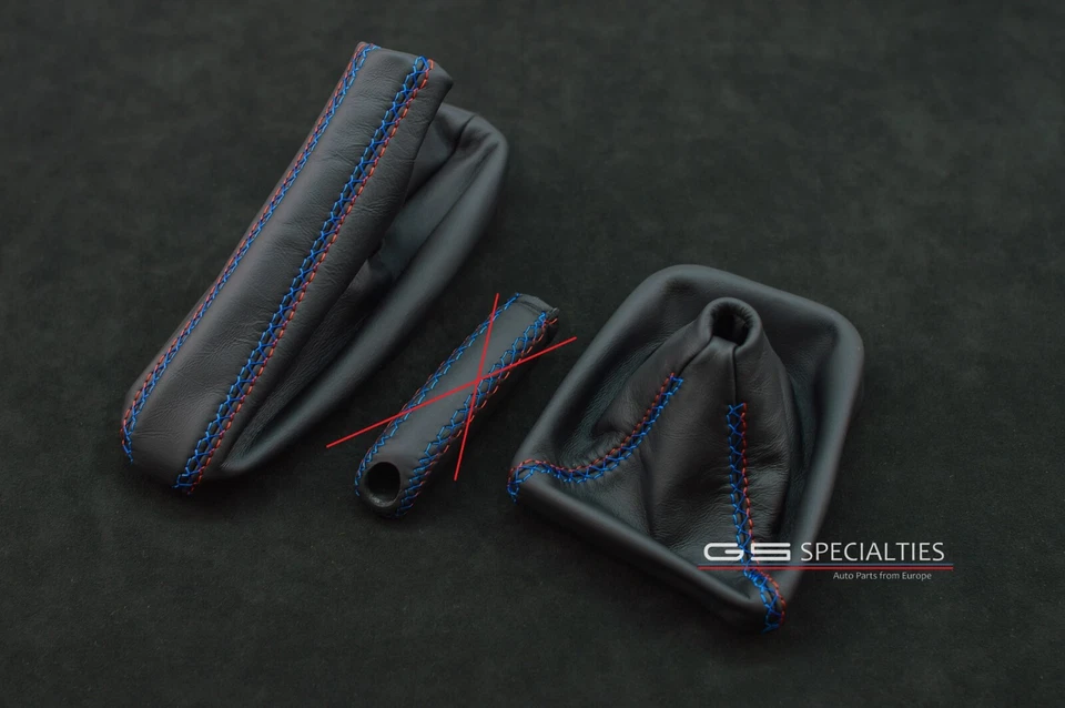 BMW Z3M boots leather SHIFT boot EBRAKE boot INDIVIDUAL Mstitch Z3 M gaiters - Image 1 of 4