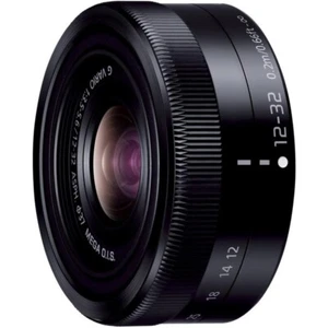New: Panasonic Standard Zoom Lens Lumix G VARIO 12-32mm/F3.5-5.6 H-FS12032-K JPN - Picture 1 of 2