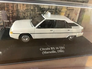 Citroen BX 16 TRS Taxi Marseille 1986 white - IXO 1:43 - Picture 1 of 1