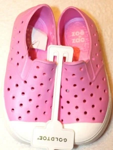 Zoe & Zac Girls' Pink/White Beach Shoes Slippers Size 10-12 - Picture 1 of 4