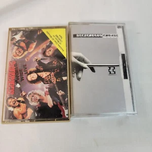 The Scorpions Lot Of 2 Vintage Cassette Tapes World Wide Live & Crazy World - Picture 1 of 7