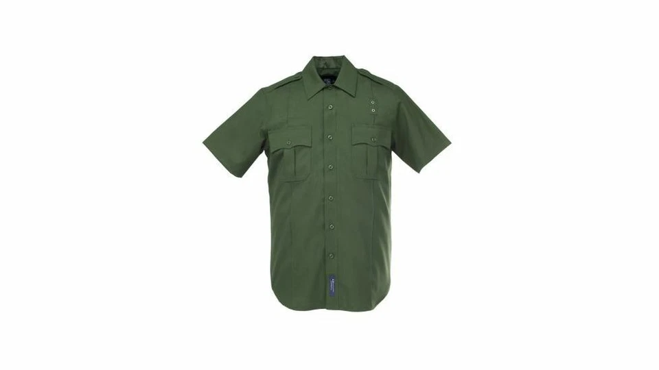 5.11 Tactical® Uniform Men's Short Sleeve Shirt 41132 - XL- Spruce Green - Image 1 of 1