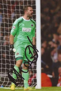 SHEFFIELD UNITED: MARK HOWARD SIGNED 6x4 ACTION PHOTO+COA - Picture 1 of 1