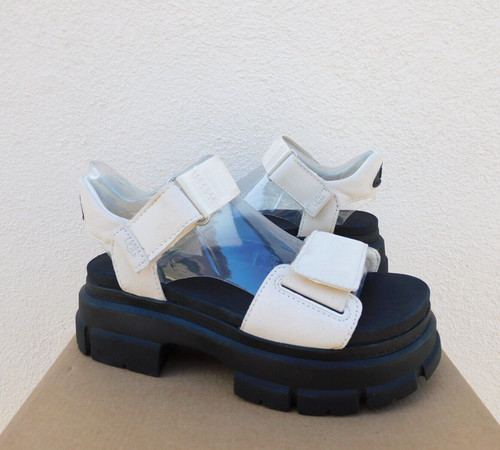 SANDALI CON PLATEAU UGG JASMINE ASHTON CINTURINO ALLA CAVIGLIA DONNA US 8 EUR 39 ~NUOVI