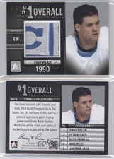 2014 ITG Draft Prospects #1 Overall Picks Jersey Silver /5 Owen Nolan Patch