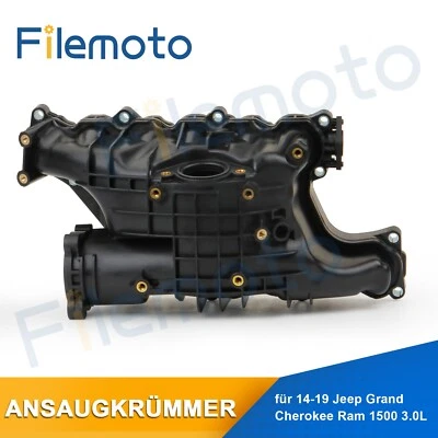 Ansaugkrümmer ohne STELLMOTOR für 14-19 Jeep Grand Cherokee Ram 1500 3.0L Diesel
