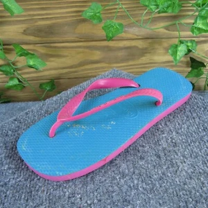 Havaianas Women's Style Flip Flop Pink Synthetic Sz 6 Medium Used 2025 - Imagen 1 de 6