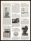 1937 Cedar Rapids Iowa "Kwik-Way" Cylinder Boring Machine Photo Vintage Print Ad