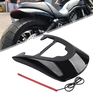 Lebendiger schwarzer hinterer Kotflügel mit Licht für Harley VRSCDX V-Rod VRSCAW - Picture 1 of 15