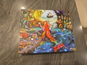 Silver Select Aimee Stewart A Mermaid's Treasure 2000 P Puzzle New Buffalo Games - Picture 1 of 7