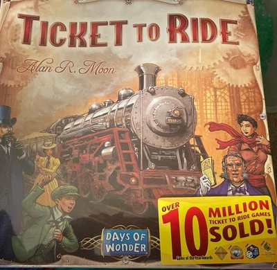 New, factory sealed Ticket to Ride Strategy Board Game for Ages 8 and Up  - Image 1 of 2