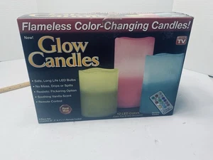 Neu im Karton Leuchtkerzen flammenlos Farbwechsel 12 LED Farben mit Fernbedienung - Bild 1 von 14