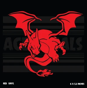 Pokemon - Charizard - Calcomanía de vinilo - Imagen 1 de 3