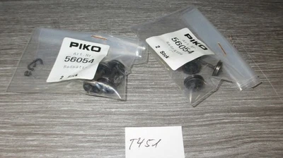 Piko 56054 Gleichstrom Speichenradsatz Radsatz(4 Stck.) 11,3mm, ca. Ø 11,3 _T451 - Bild 1 von 2