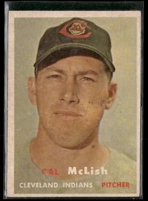 1957 Topps #364 Cal McLish VG/VG-EX - Image 1 of 2