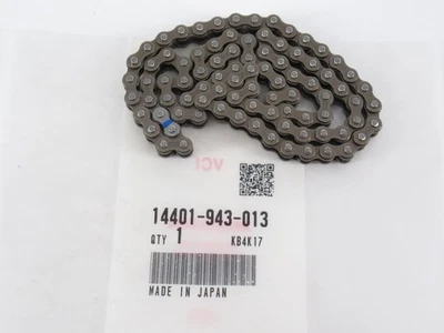 Cadena de levas genuina OEM Honda 14401-943-013 1990-2003 XR80R 2004-2013 CRF80F Foto 1 de 4