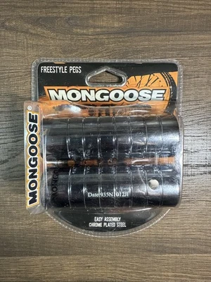 Mongoose / Freestyle Bicycle Pegs / MG505T / New & Sealed - Image 1 of 2