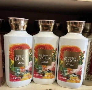 Bath & and Body Works Brightest Bloom Body Wash - 3 pc - Picture 1 of 2