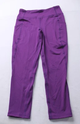 BCG Girl's Solid Jersey Knit Training Leggings JL3 Imperial Purple Medium NWT - Image 1 of 4