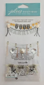 Jolee's Wedding Words Garland Just Married Hitched Scrapbooking Stickers - Picture 1 of 2